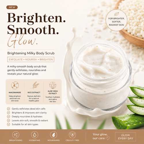 Brightening Milky Body Scrub