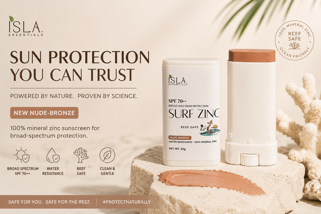 Mineral Surf Zinc Sun Protection SPF 70++| Water-resistant | REEF-SAFE | Non-nano ZINC OXIDE