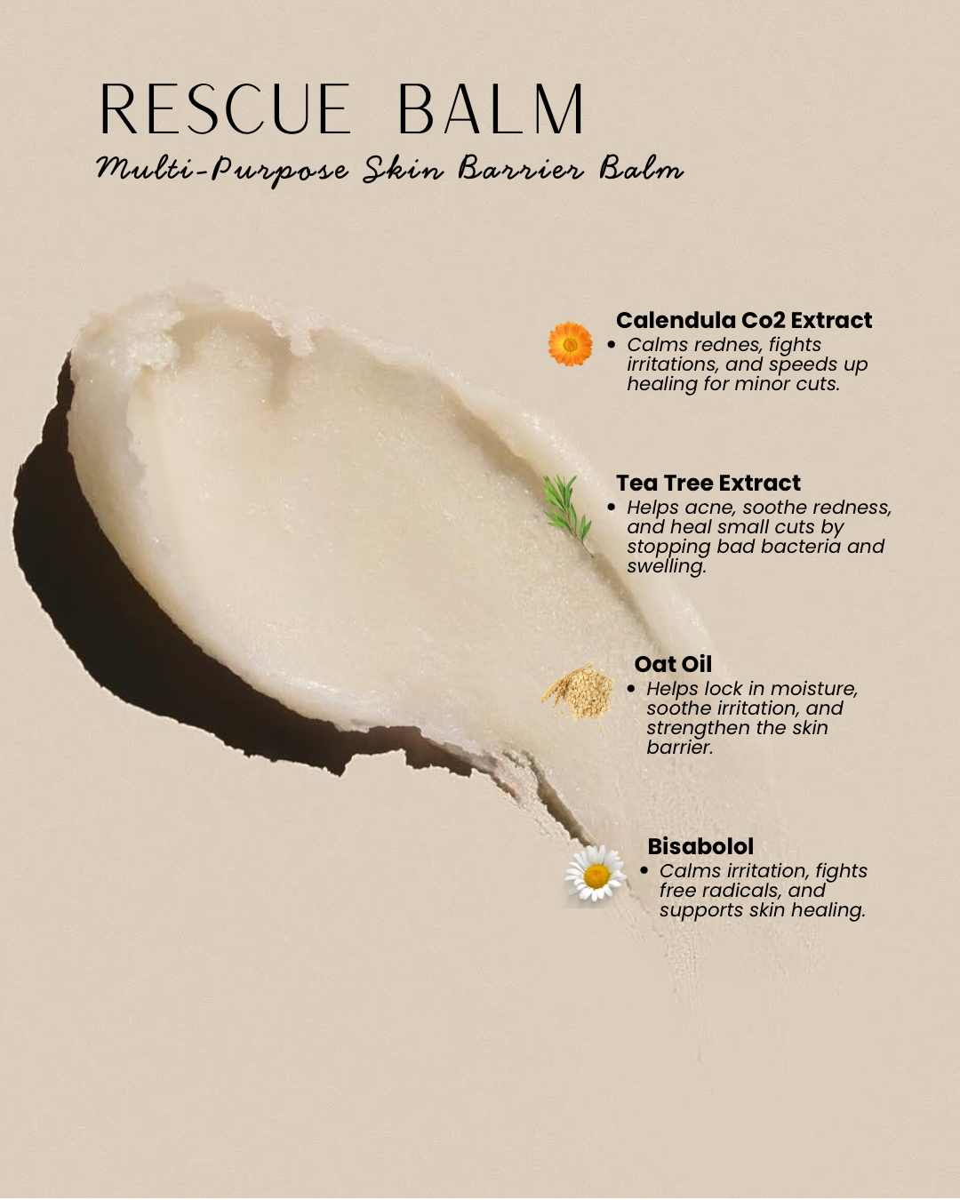 Multi-Purpose Rescue Balm | All-Natural Skin Repair