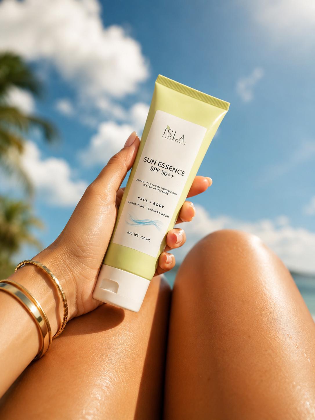 Sun Essence SPF50++ Hybrid Sunscreen | Face & Body | Lightweight & Non-Greasy