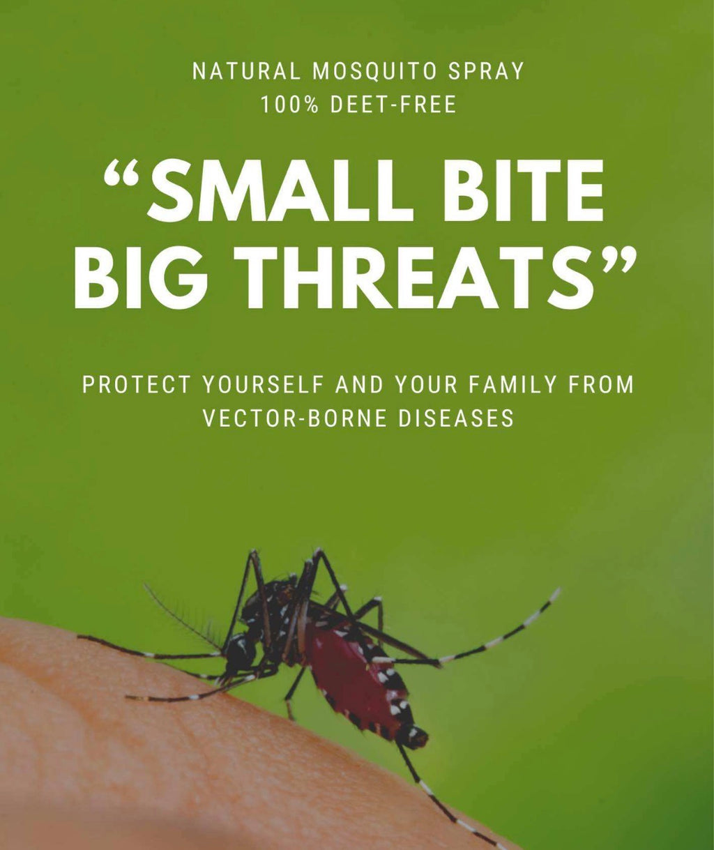 Natural Cooling Bug Spray | DEET-FREE | Safe For Kids & Adults