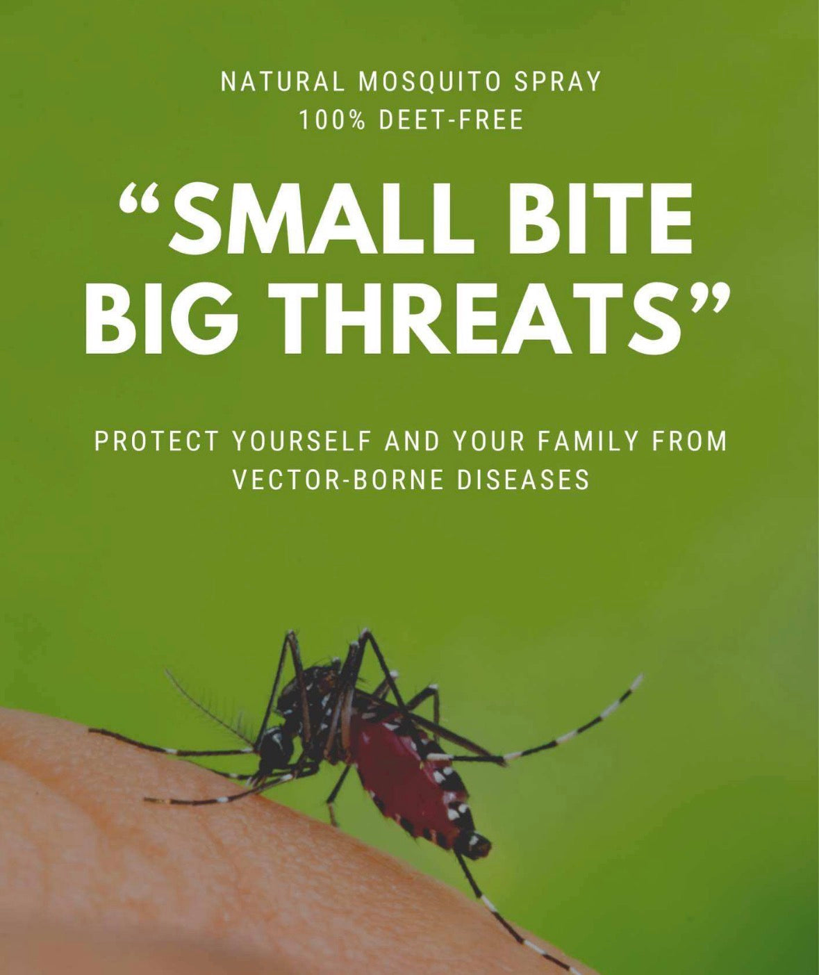 Natural Cooling Bug Spray | DEET-FREE | Safe For Kids & Adults