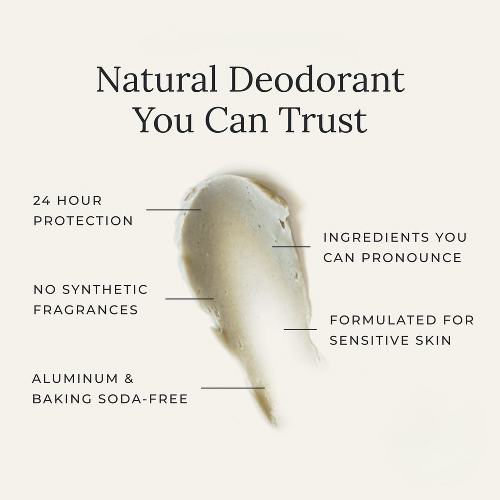 All Natural Deodorant Stick 100% Aluminum-Free
