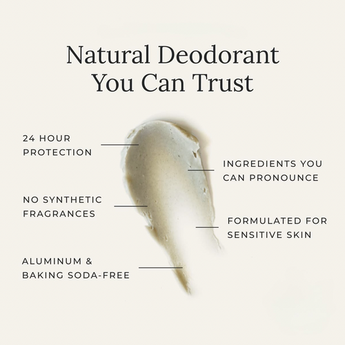All Natural Deodorant Stick 100% Aluminum-Free